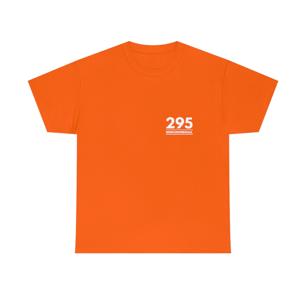 Moosewala 295 (white) Unisex Cotton Tee