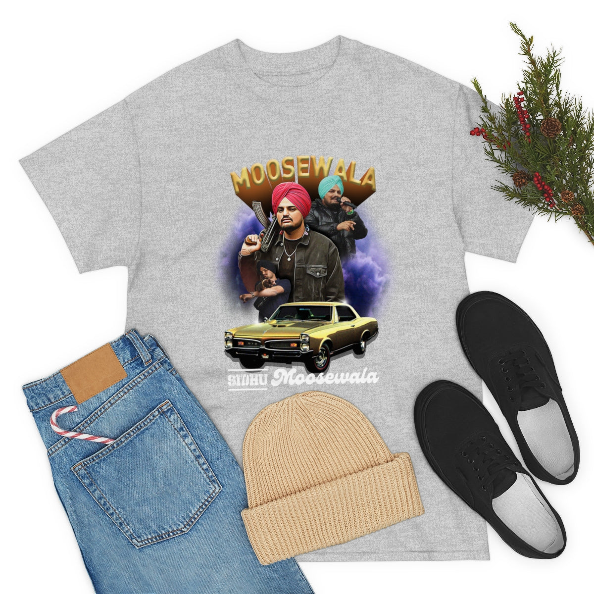 Moosewala Vintage Unisex Tee