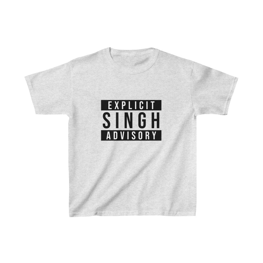 Explicit Singh Advisory Kids Heavy Cotton™ Tee