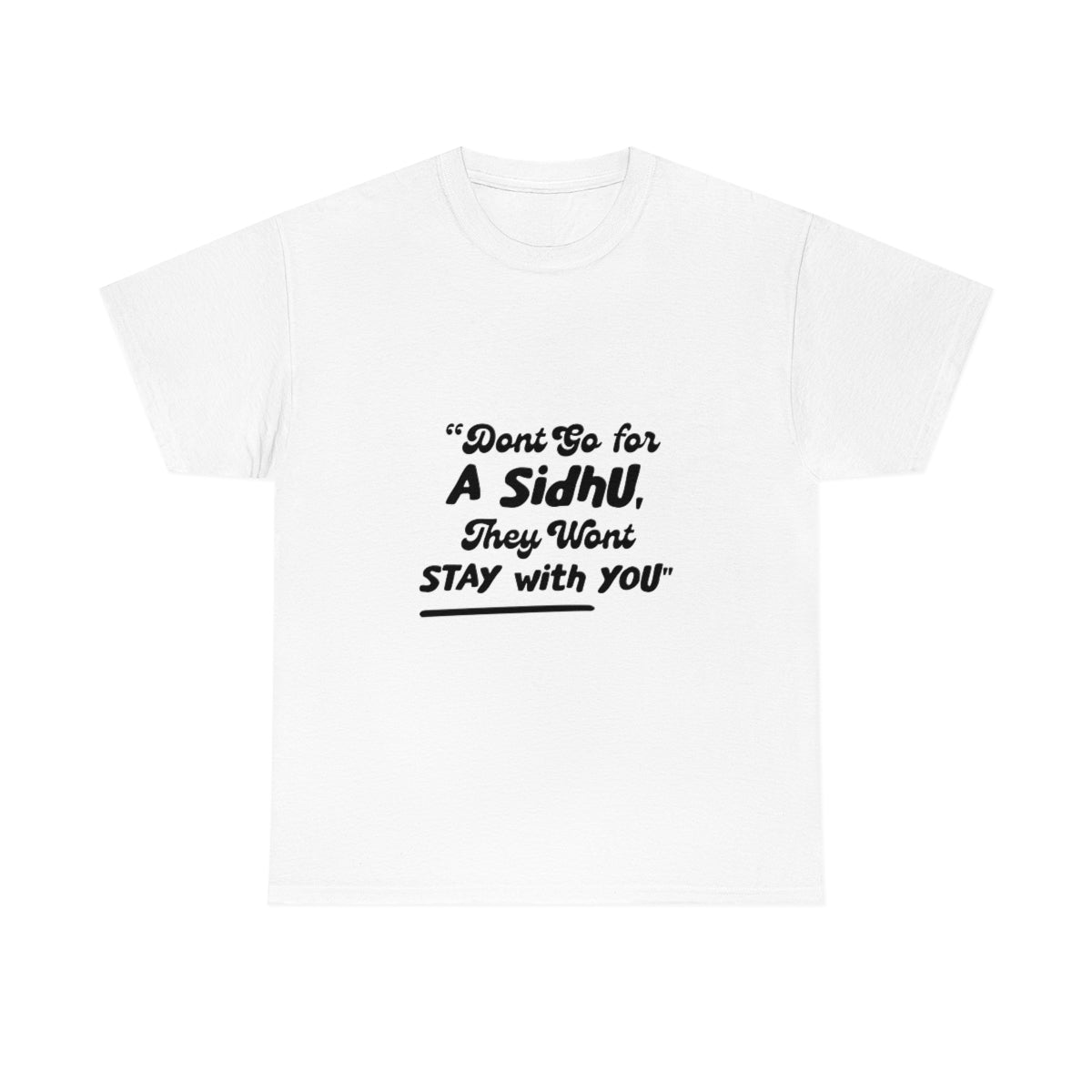 Sidhu Unisex Tee - OfficialSoHalarious Collection
