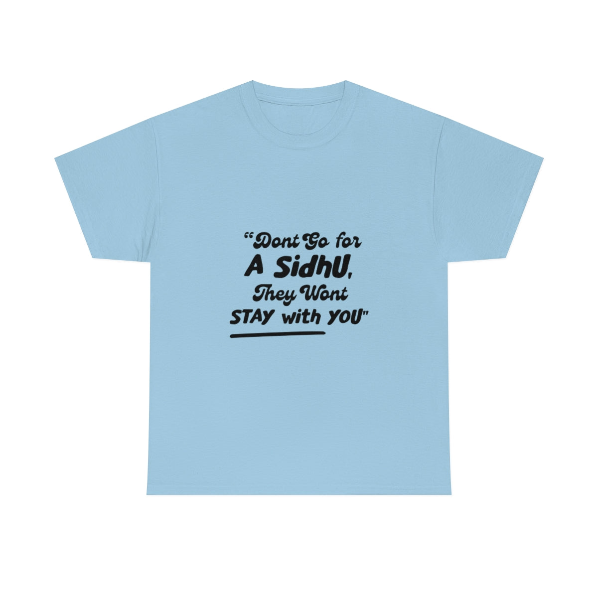 Sidhu Unisex Tee - OfficialSoHalarious Collection