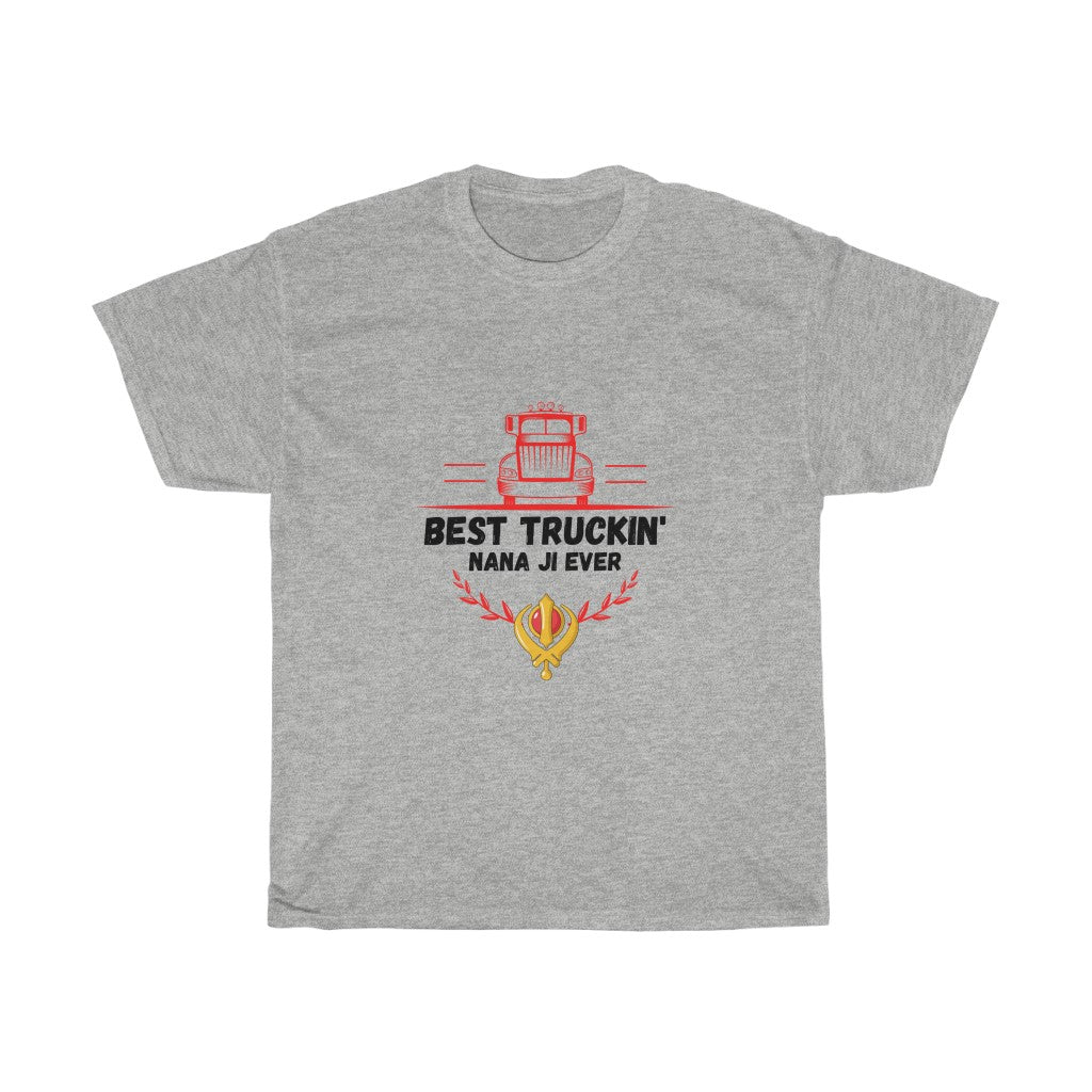 Best Trucker Nana Unisex Heavy Cotton Tee