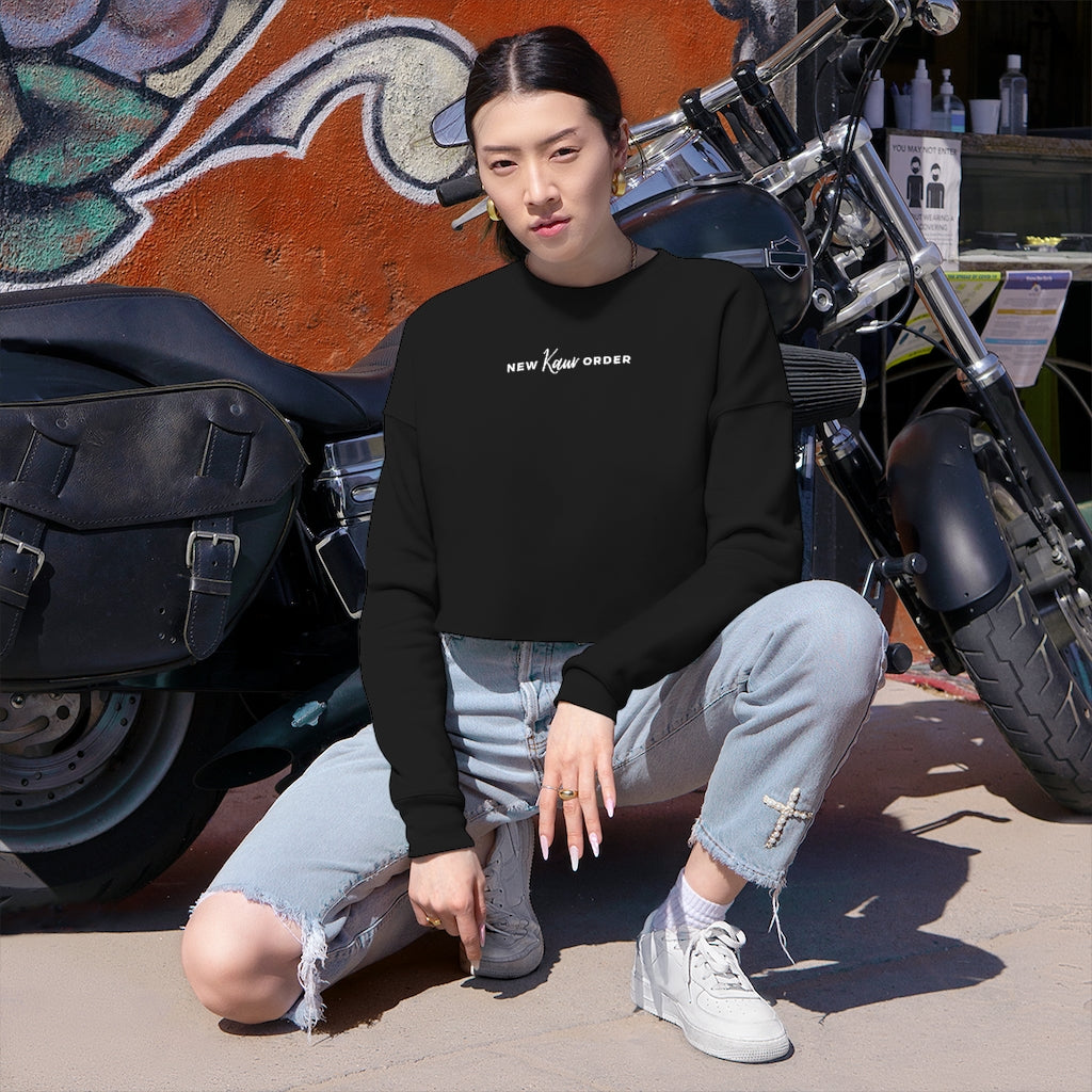 New Kaur Order Women's Cropped Sweatshirt