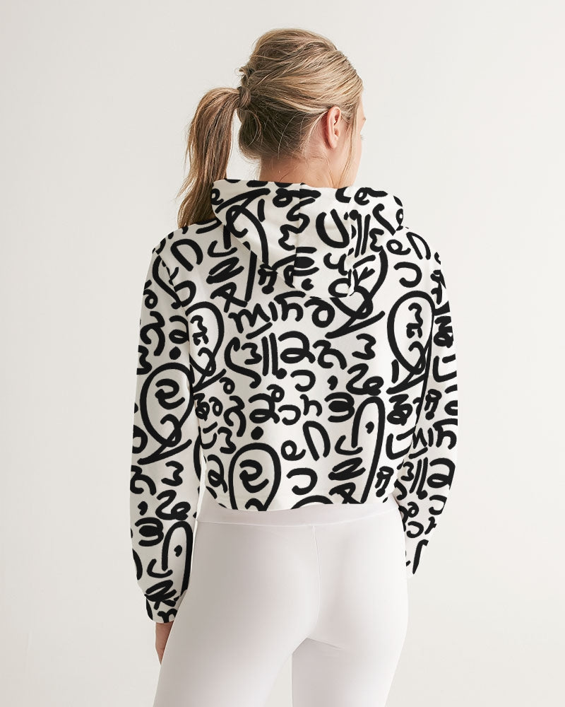 SIKHing Collection - Women's Cropped Hoodie