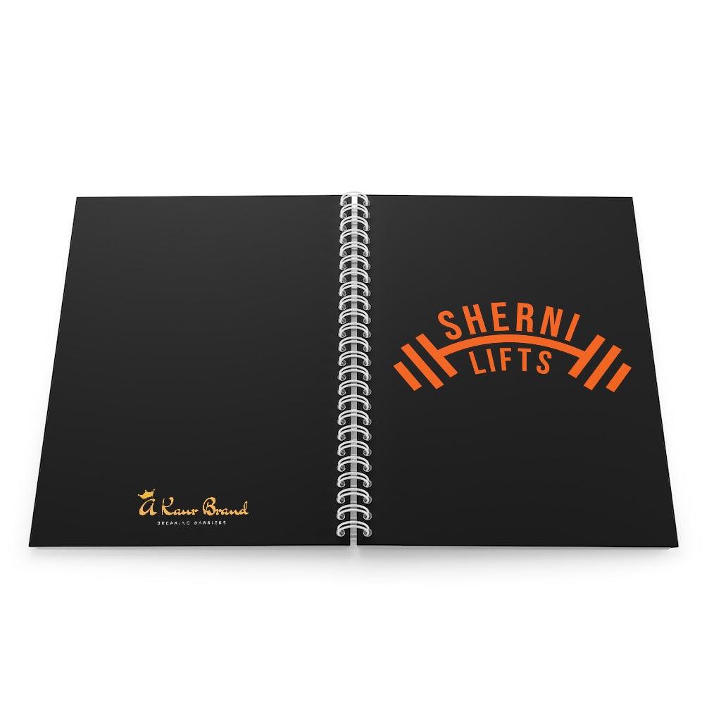 Sherni Lifts Spiral Notebook
