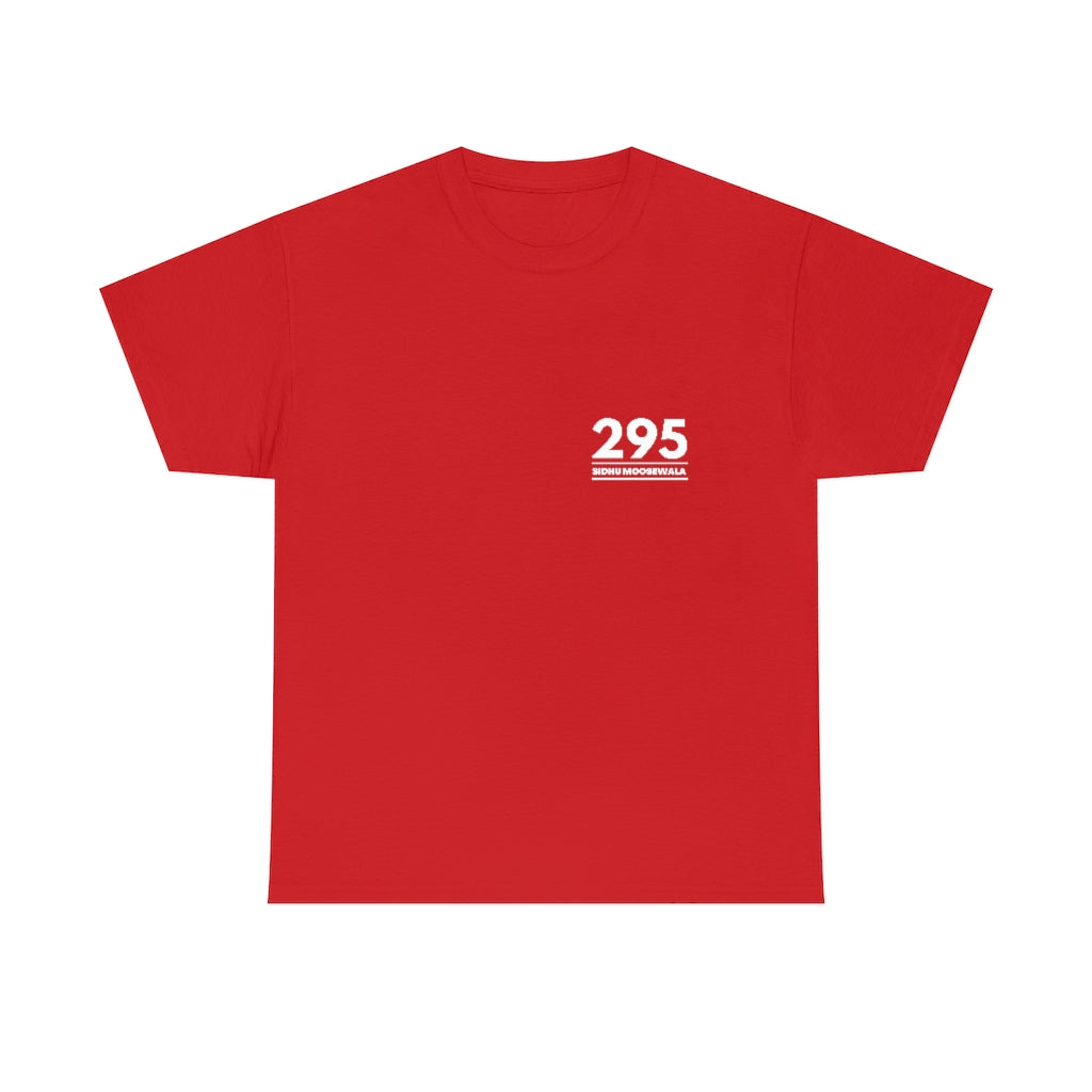 Moosewala 295 (white) Unisex Cotton Tee