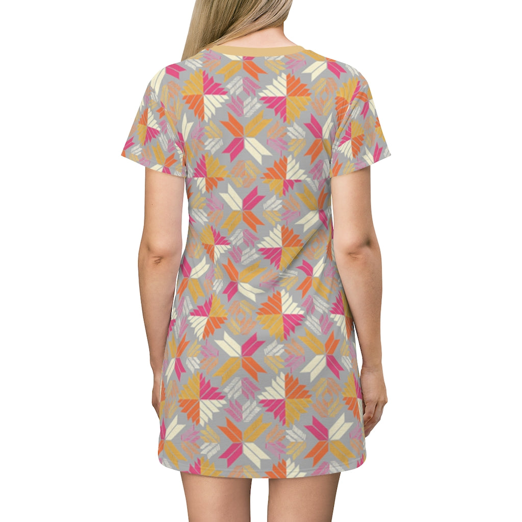 Phulkari Collection T-Shirt Dress