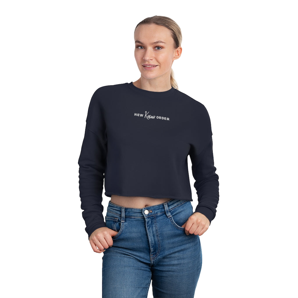 New Kaur Order Women's Cropped Sweatshirt