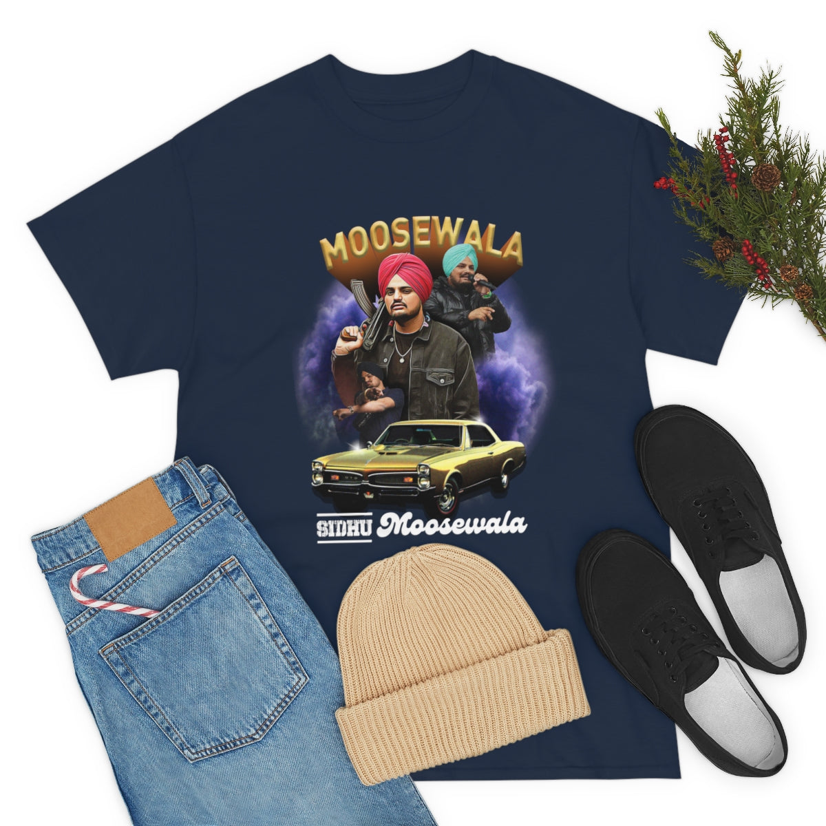 Moosewala Vintage Unisex Tee