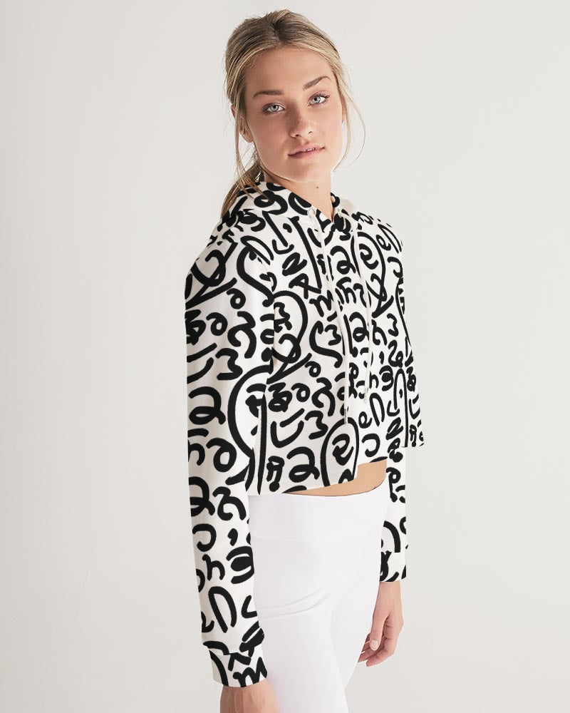 SIKHing Collection - Women's Cropped Hoodie
