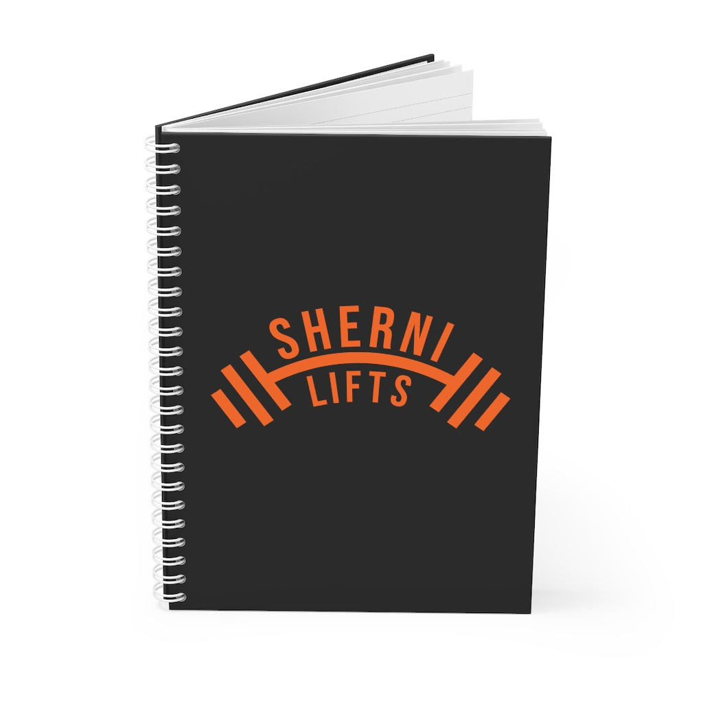Sherni Lifts Spiral Notebook