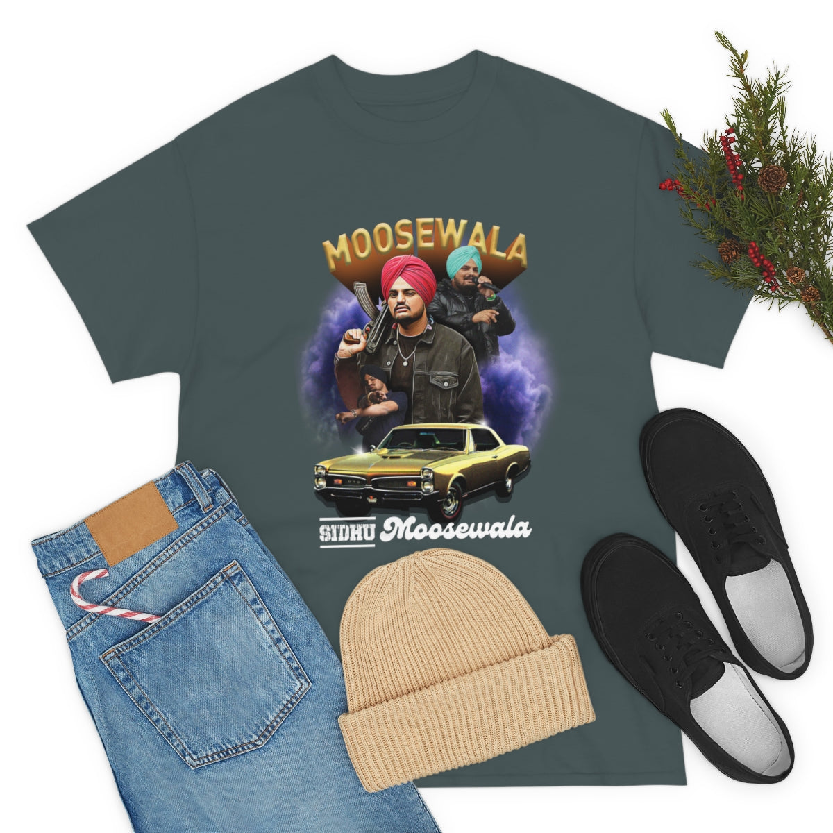 Moosewala Vintage Unisex Tee
