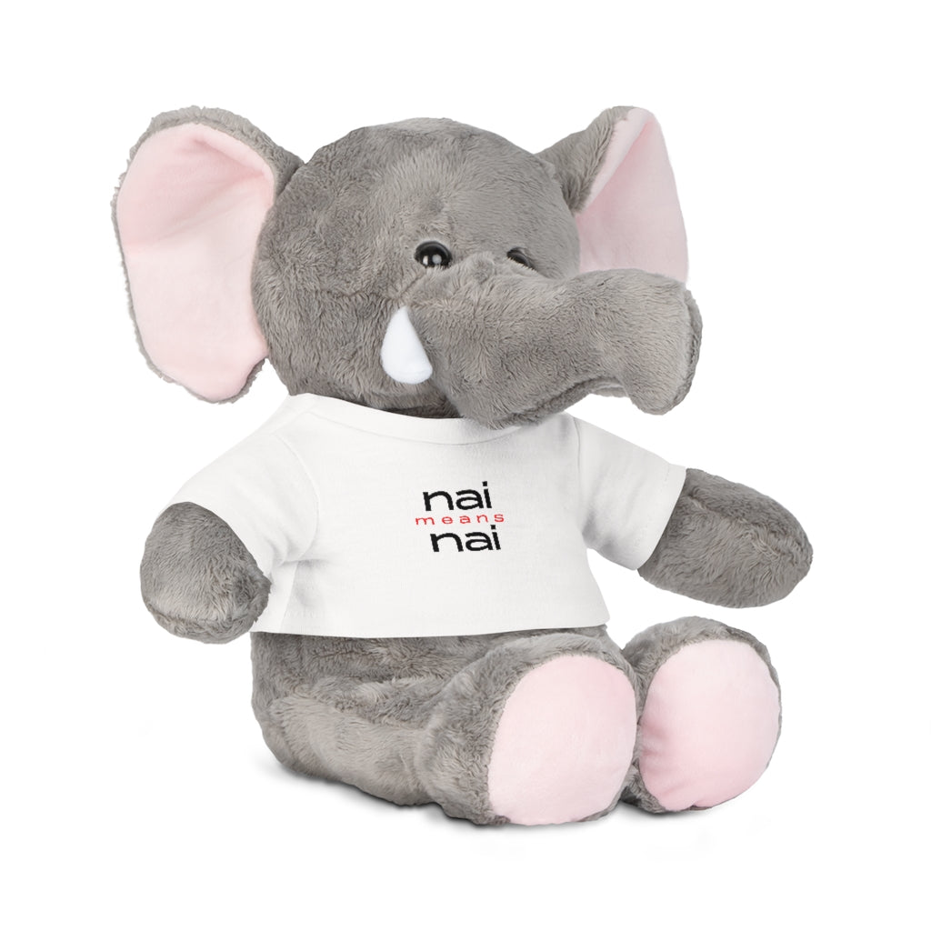 Nai means Nai - Plush Toy with T-Shirt