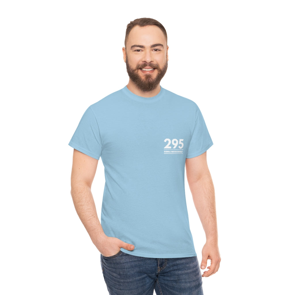 Moosewala 295 (white) Unisex Cotton Tee