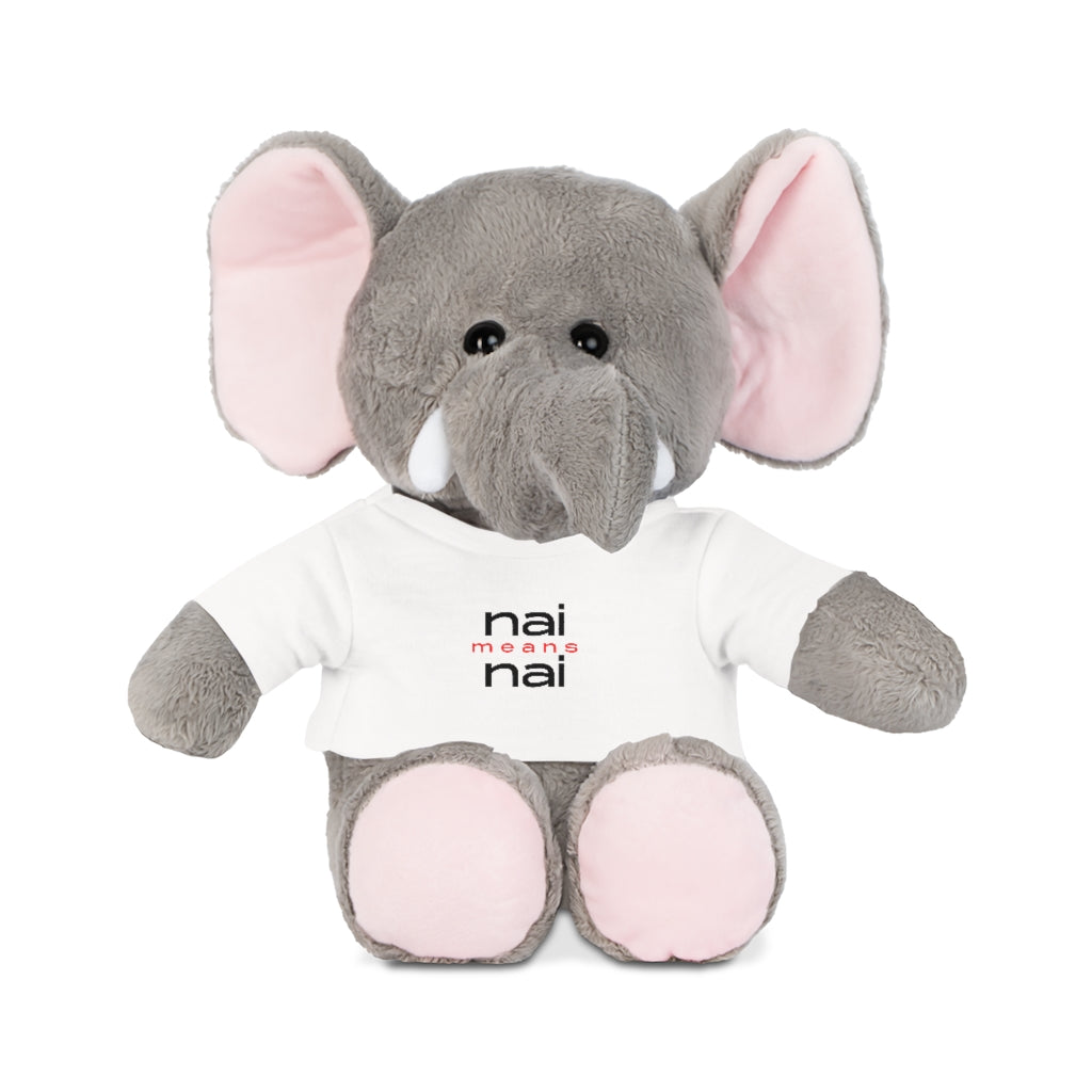 Nai means Nai - Plush Toy with T-Shirt