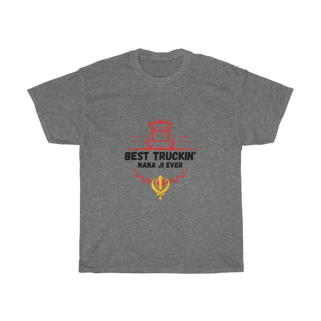 Best Trucker Nana Unisex Heavy Cotton Tee