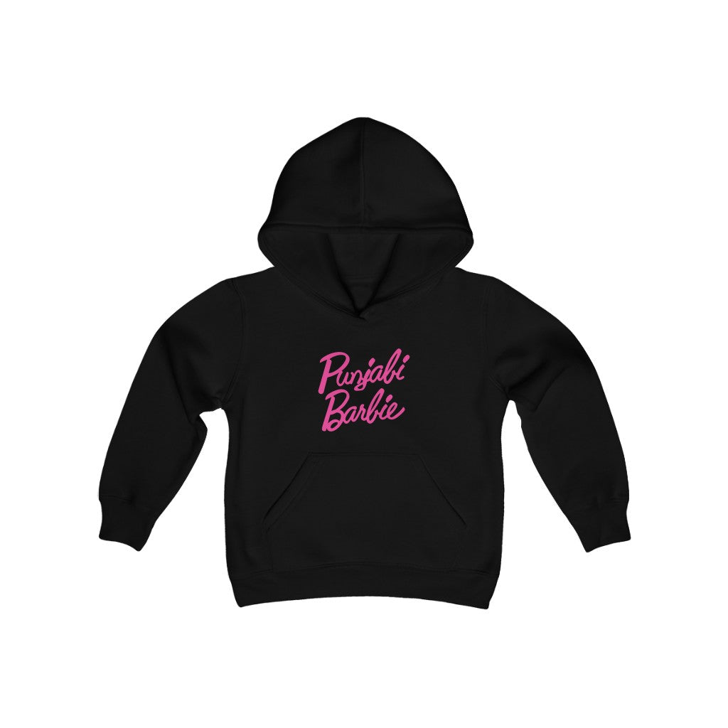 Punjabi Barbie - Youth Heavy Blend Hooded Sweatshirt