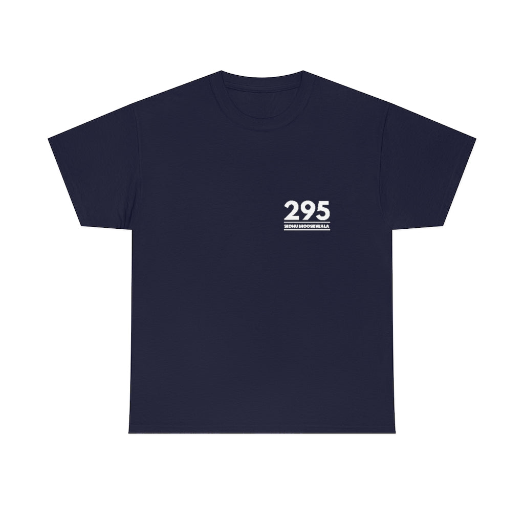 Moosewala 295 (white) Unisex Cotton Tee