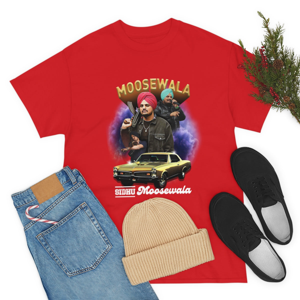 Moosewala Vintage Unisex Tee
