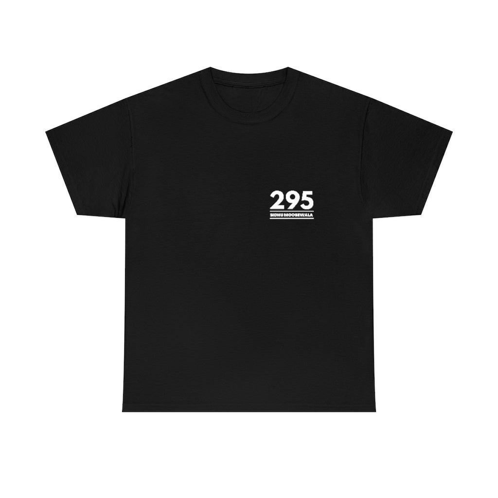 Moosewala 295 (white) Unisex Cotton Tee
