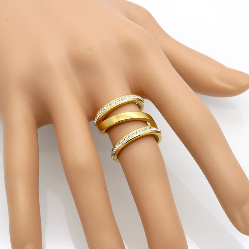 Jewelry Collection - Gold Color Rings For Women