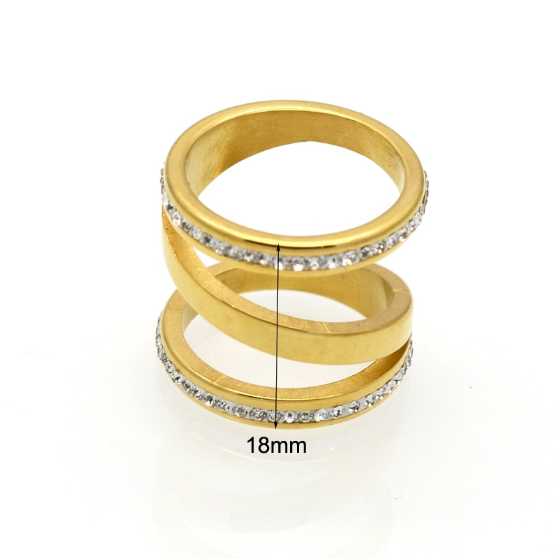 Jewelry Collection - Gold Color Rings For Women