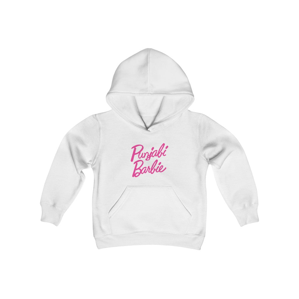 Punjabi Barbie - Youth Heavy Blend Hooded Sweatshirt