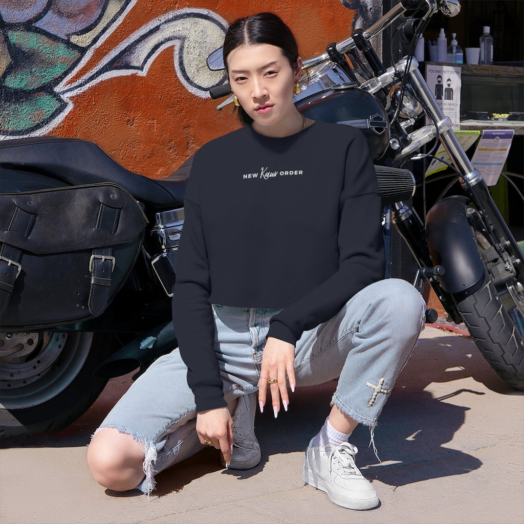 New Kaur Order Women's Cropped Sweatshirt