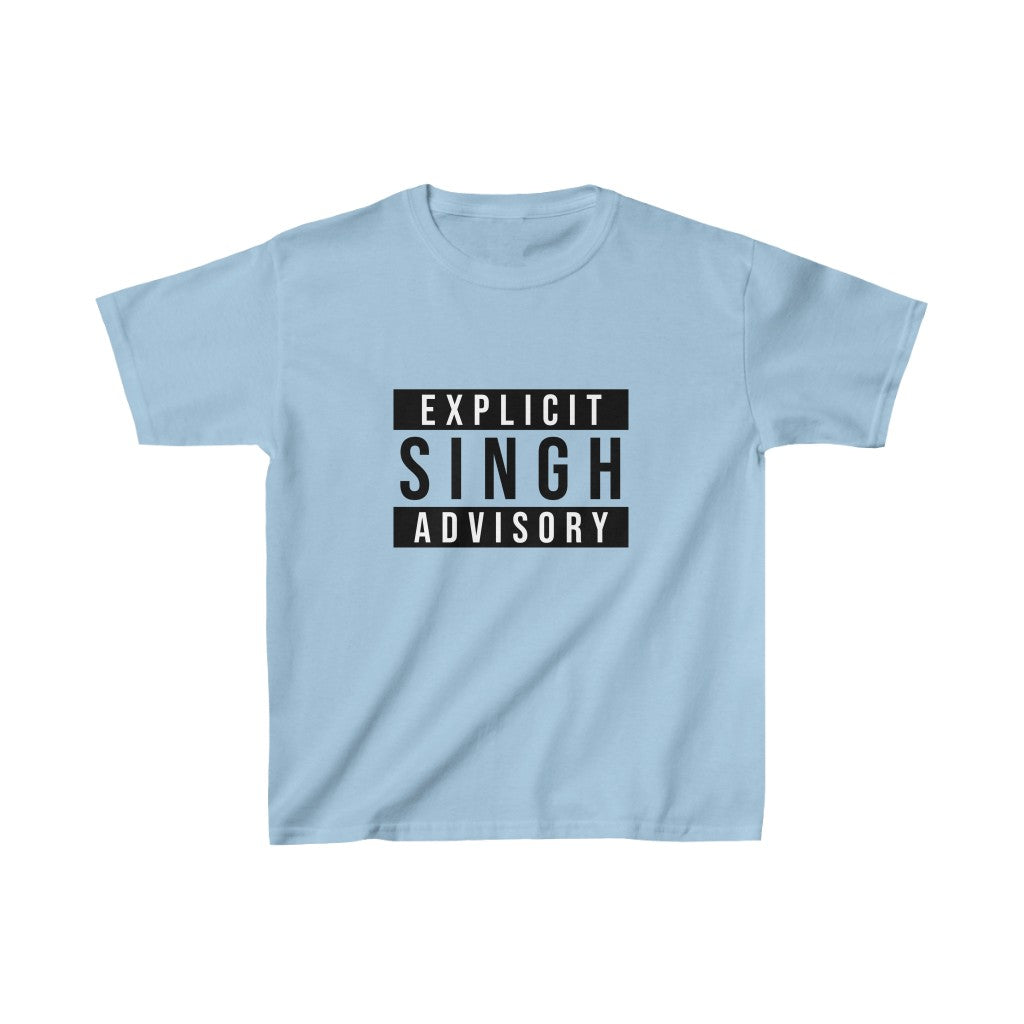 Explicit Singh Advisory Kids Heavy Cotton™ Tee