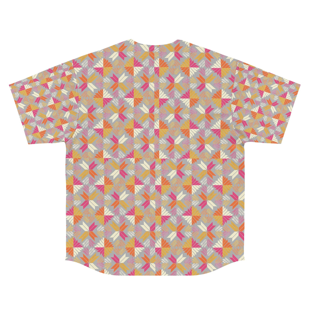 Men's Phulkari Baseball Jersey