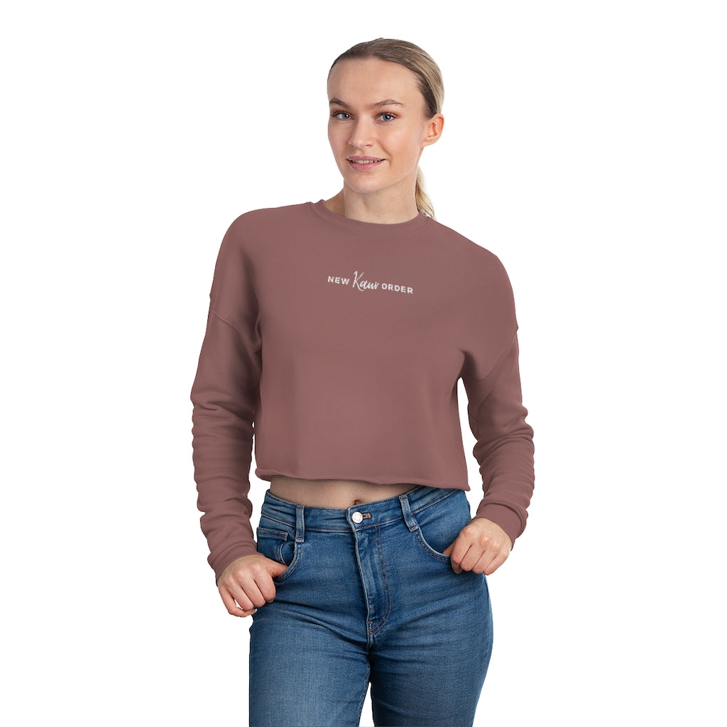 New Kaur Order Women's Cropped Sweatshirt
