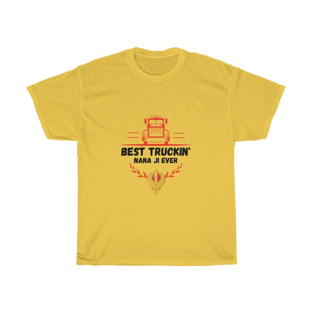 Best Trucker Nana Unisex Heavy Cotton Tee