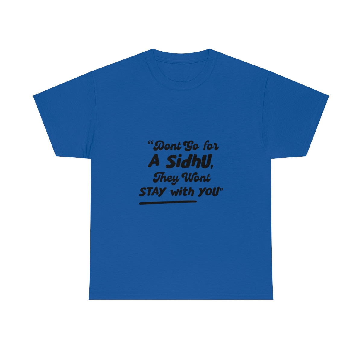 Sidhu Unisex Tee - OfficialSoHalarious Collection