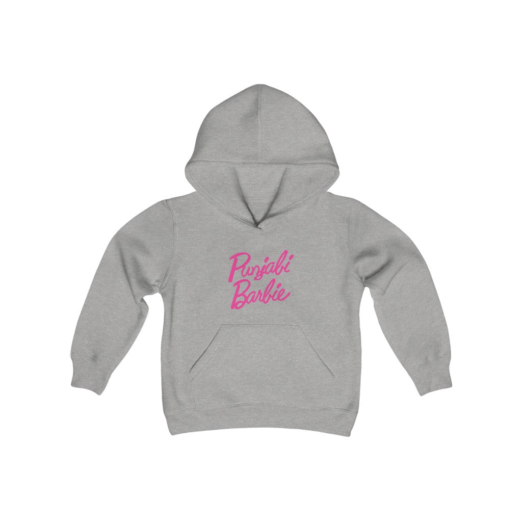 Punjabi Barbie - Youth Heavy Blend Hooded Sweatshirt