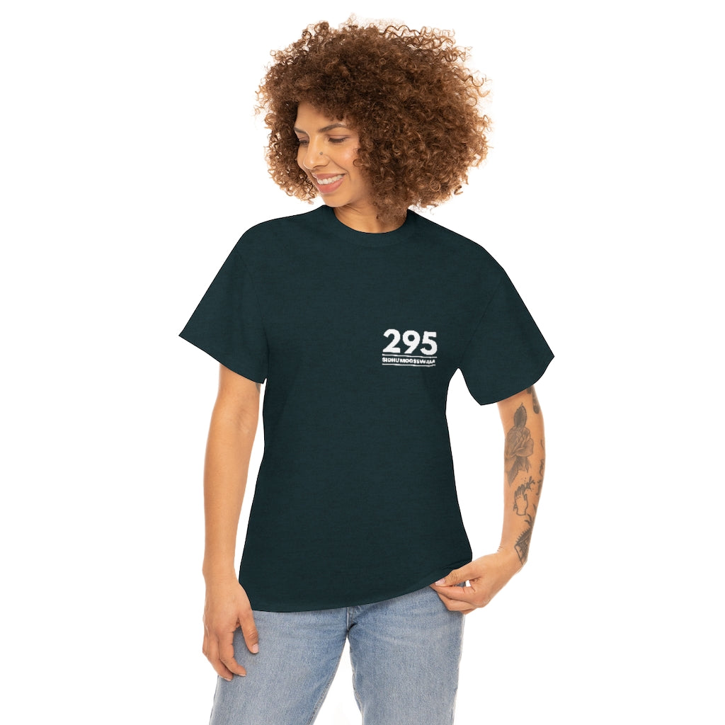 Moosewala 295 (white) Unisex Cotton Tee