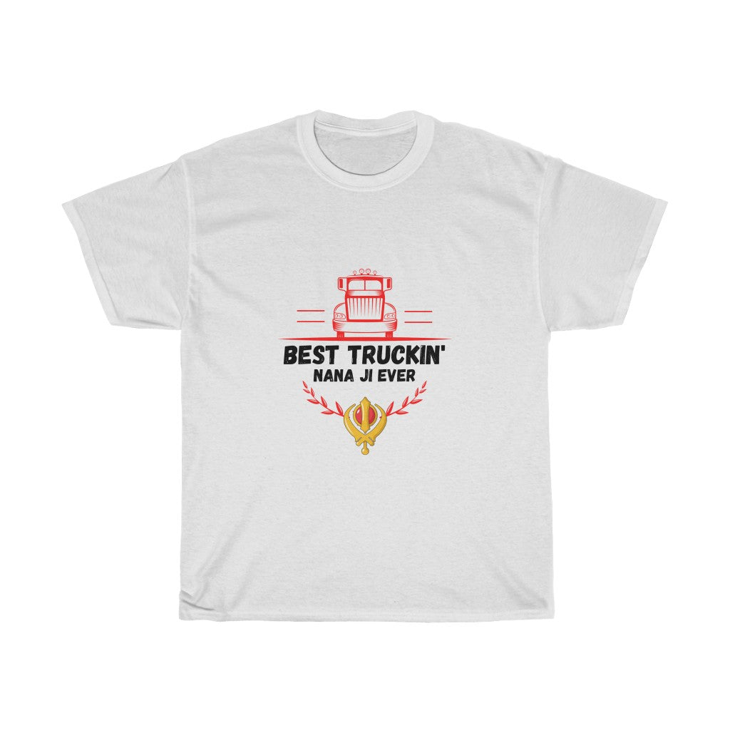 Best Trucker Nana Unisex Heavy Cotton Tee