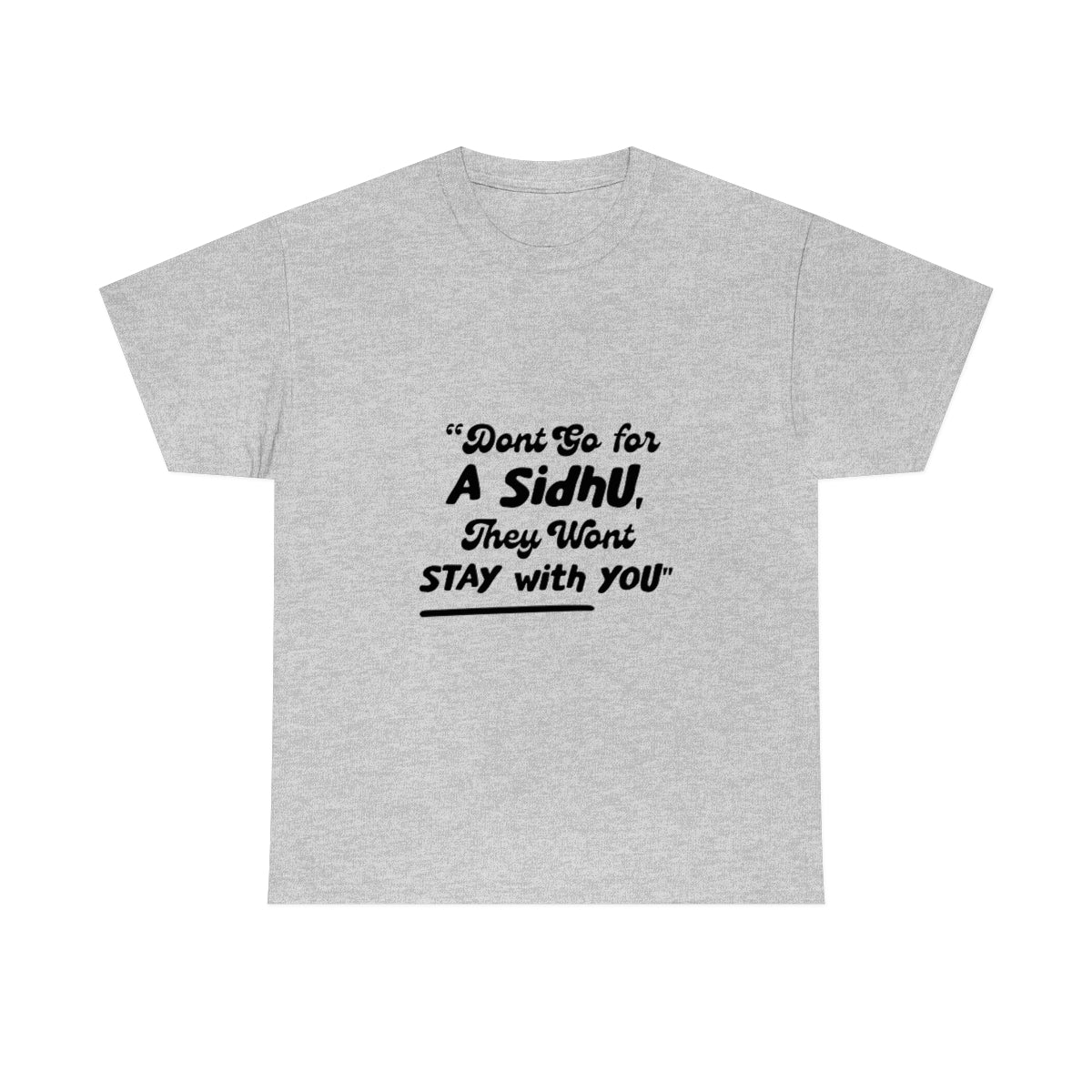 Sidhu Unisex Tee - OfficialSoHalarious Collection