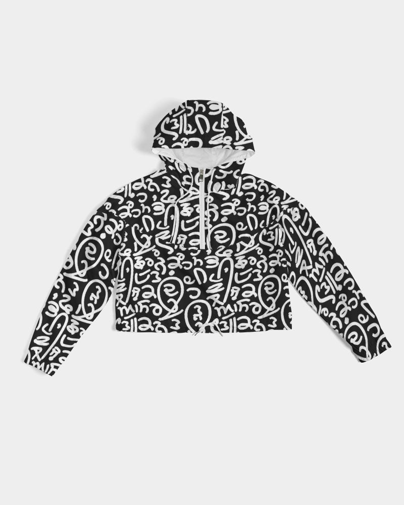 SIKHing |Seeking| Collection Women's Cropped Windbreaker
