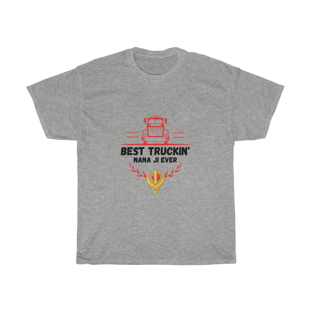 Best Trucker Nana Unisex Heavy Cotton Tee