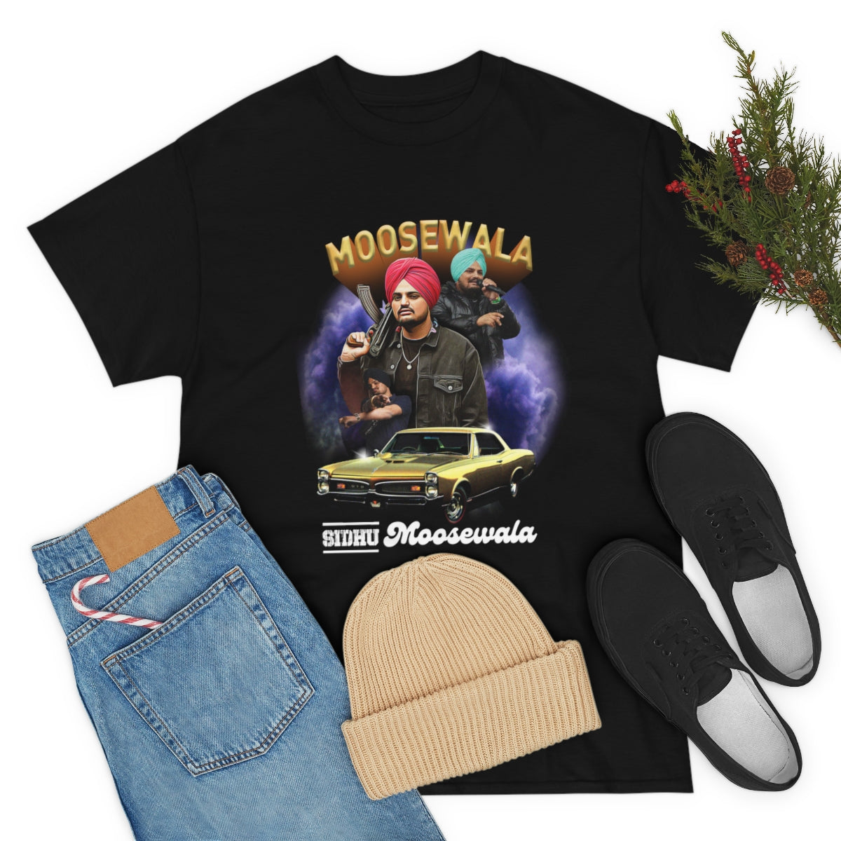 Moosewala Vintage Unisex Tee