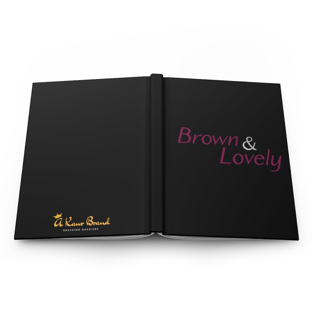 Brown & Lovely Hardcover Journal Matte