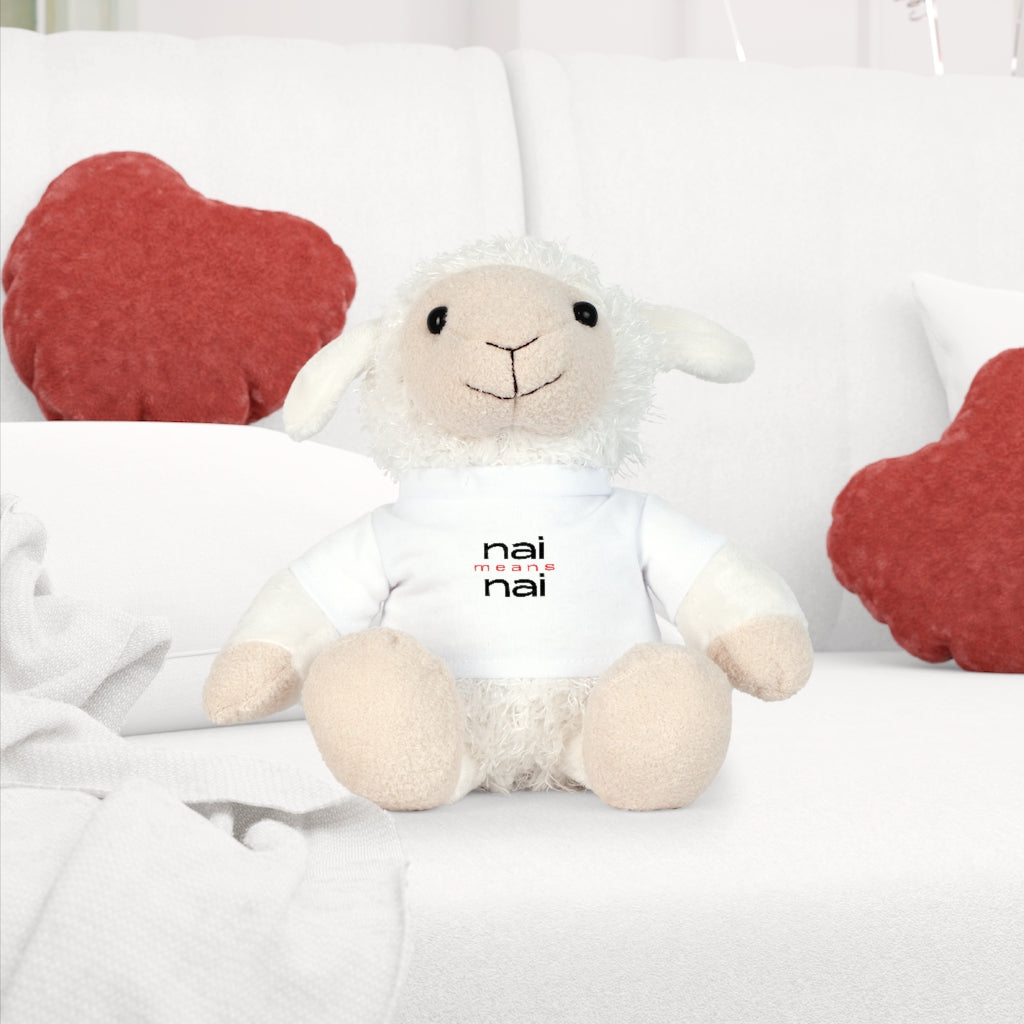 Nai means Nai - Plush Toy with T-Shirt