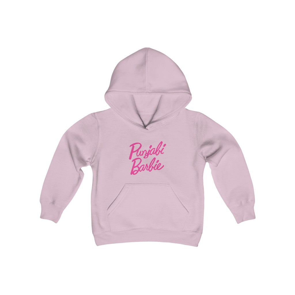 Punjabi Barbie - Youth Heavy Blend Hooded Sweatshirt