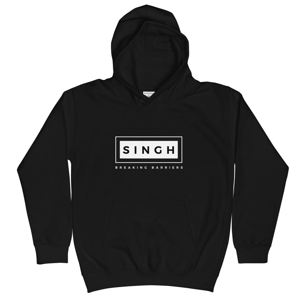Singh Breaking Barriers Kids Hoodie