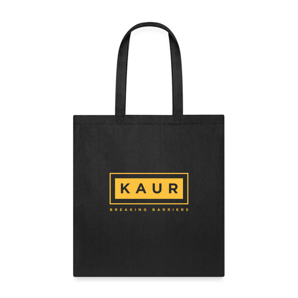 Kaur Breaking Barriers Tote Bag - black