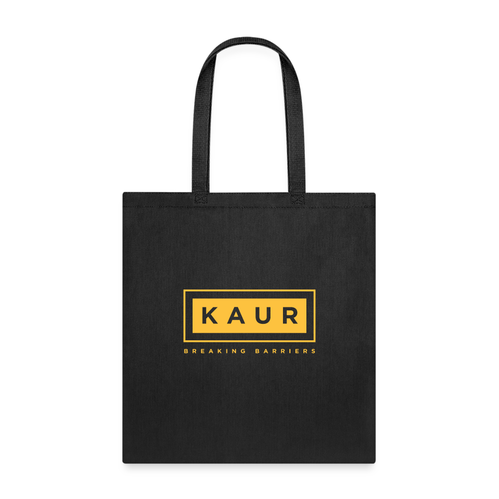 Kaur Breaking Barriers Tote Bag - black