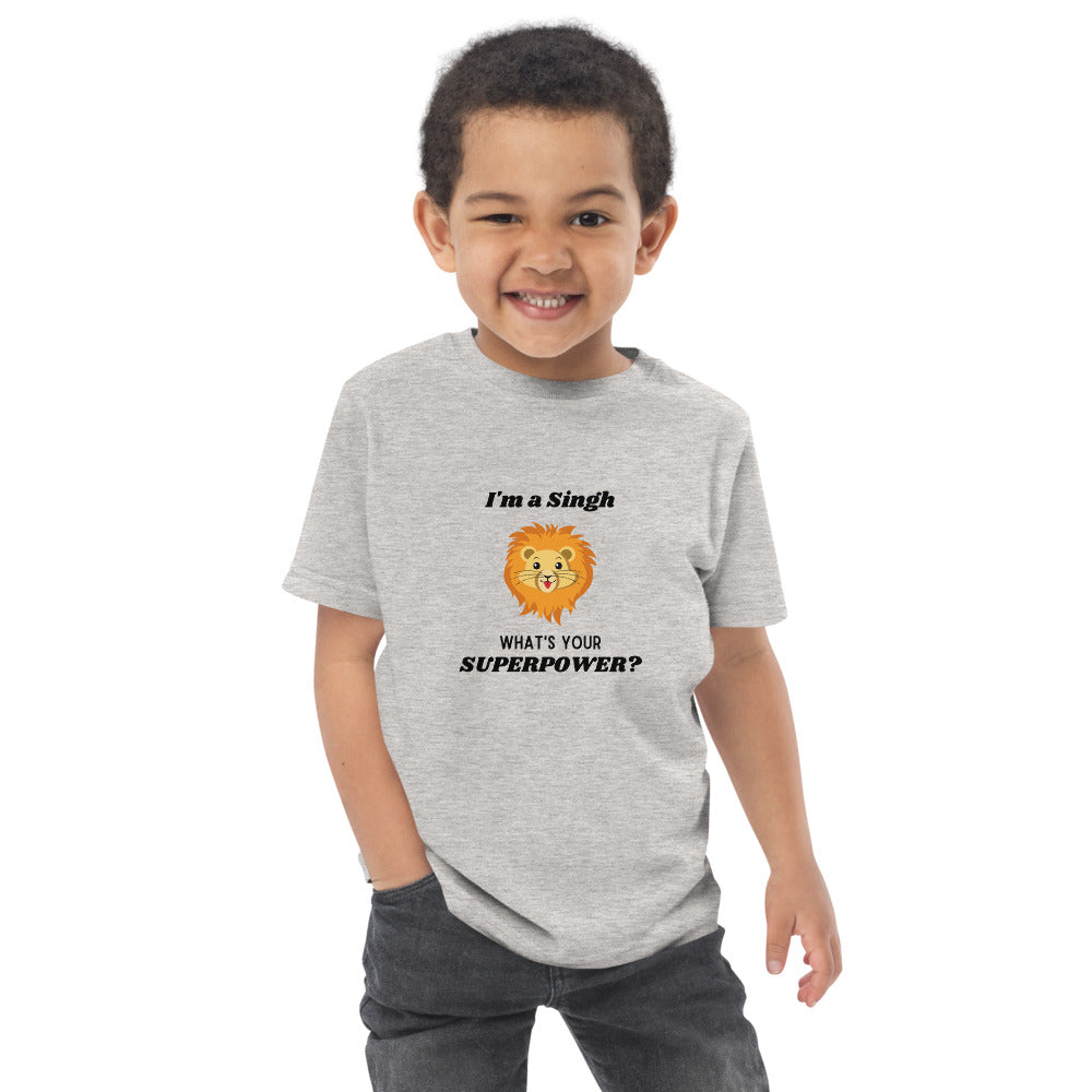 I'm a Singh Toddler Jersey T-shirt