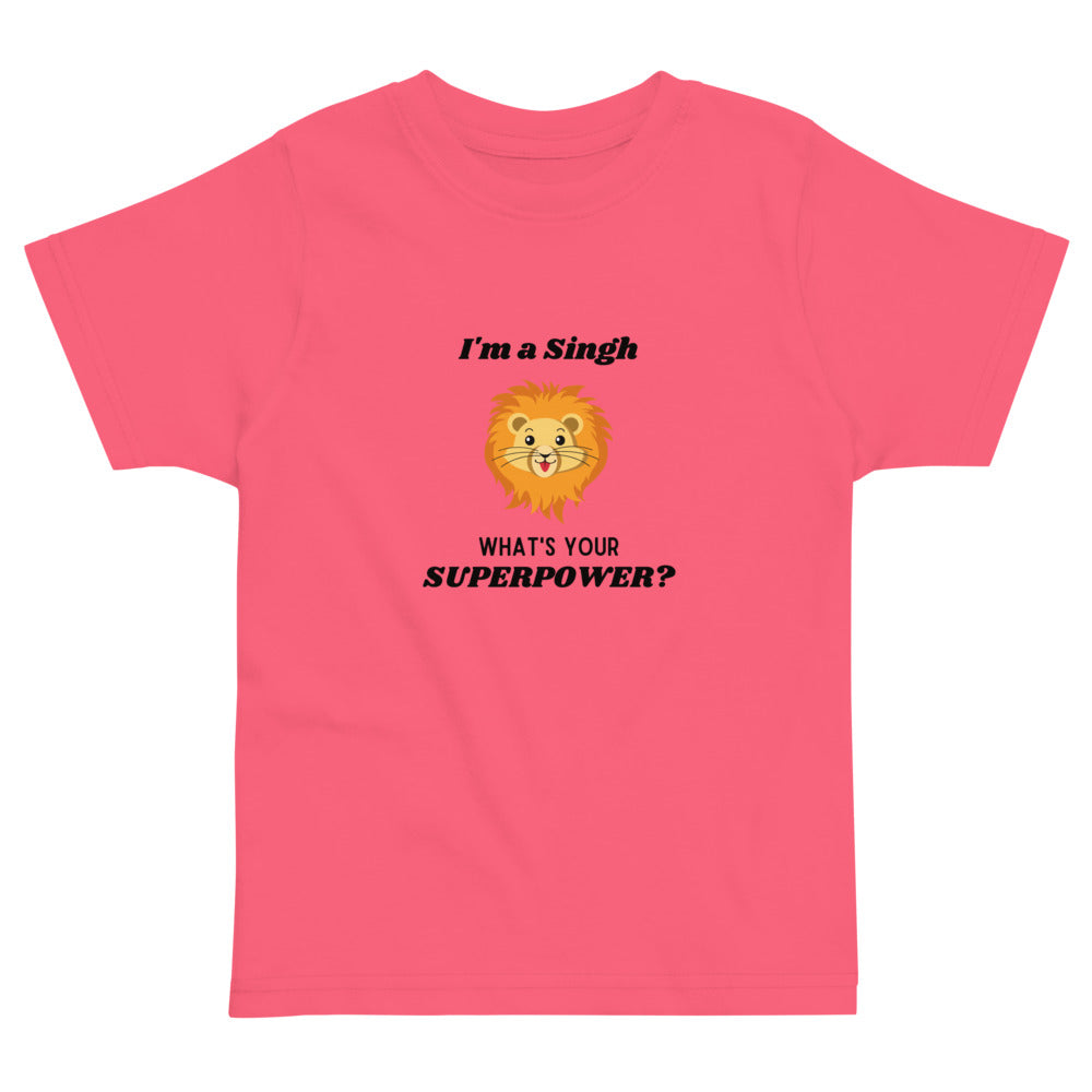 I'm a Singh Toddler Jersey T-shirt