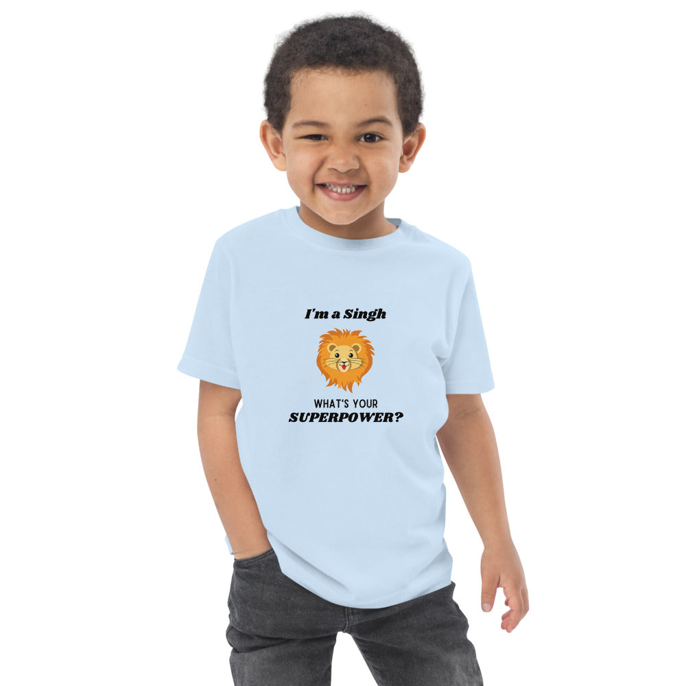 I'm a Singh Toddler Jersey T-shirt