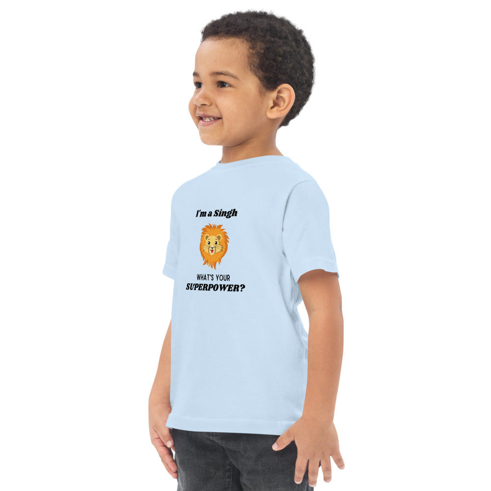 I'm a Singh Toddler Jersey T-shirt